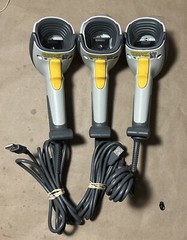 3 SYMBOL MOTOROLA ZEBRA NCR Handheld Barcode Scanner USB Wired DS6707-SR20001ZZR
