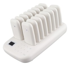Wireless Calling System 16 Pagers 546yd Transmission 2 Working Modes Touch MIDX