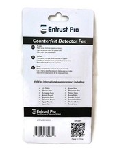 Counterfeit Money Detector Pen Marker (5 Pack ) Chisel Tip