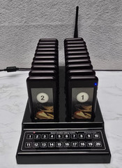 Retekess T111 Restaurant 20 Coaster Wireless Paging Queuing Calling System Cafes