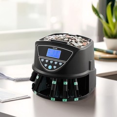 High Speed Coin Sorter With Large Capacity Efficient Easy Operation 2000 Coins