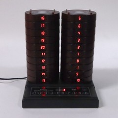 Wireless Calling System 20 Call Buttons Professional Restaurant Pager Syste CASI