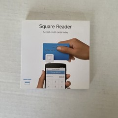 Square A-PKG-0206-01 Credit Debit Card Reader White for Apple iPhone Android