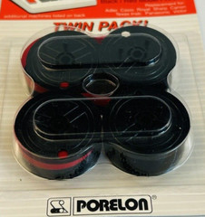 Porelon PR 511 Black/Red Twin Spool Calculator Ribbon Twin-Pack Universal 1996