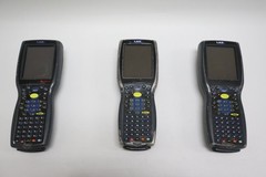 Lot of 5 Honeywell LXE MX7 Handheld Barcode Scanner Terminal – Parts Only