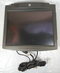 NCR 5964-8902 15in Touch Screen Monitor w/ Card Reader Retail POS LCD