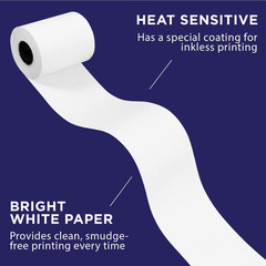 Thermal Paper for Clover Mini by Paper Planet | C200, C300, C301, C302, C305 | 8