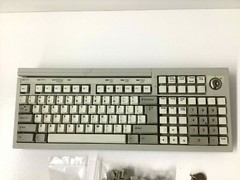 IBM 92F6271 M9 116 KEY, POINT OF SALE RETAIL KEYBOARD, WITH 2 KEYS, CLEAR CAPS