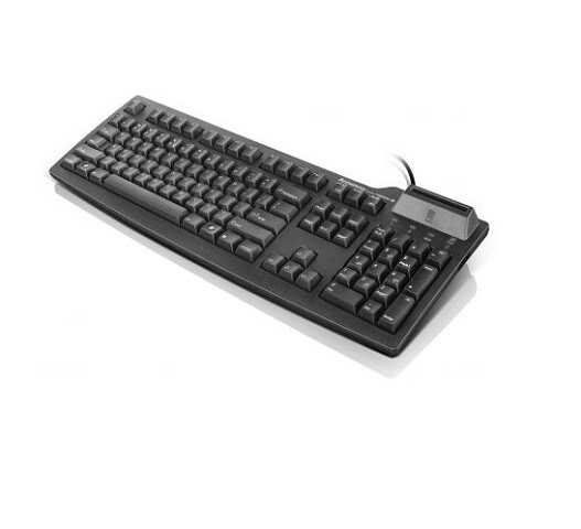 Lenovo 0A36328 Cherry SmartCard Integrated USB Wired Black External Keyboard