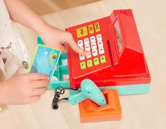 Kids Toy Cash Register – Red Scanner Set