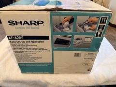Sharp XE-A20S Electronic Cash Register With 4 Keys / Excellent Condition