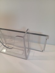 Replacement Clear Acrylic Side Pocket Mount for Parlevel POS Kiosk Terminal