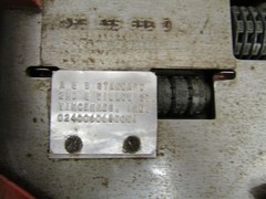 Vintage Standard Oil Addressograph Data Recorder credit card imprinting machine