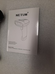 Lot OF 5 NETUM 2D Wireless Bluetooth USB Barcode Scanner QR Code Reader