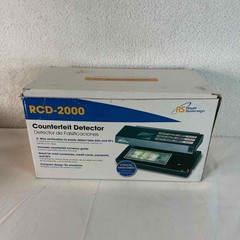 Royal Sovereign RCD-2000 4-Way Counterfeit Bill ID Detector UV Magnetic MG WM
