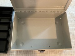 Metal Cash Box No Key