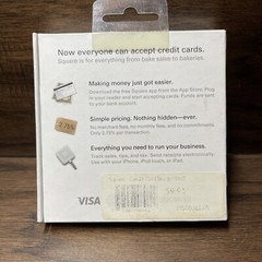 Square Card Reader CA-PKG-0206-01 Credit Debit Card Reader