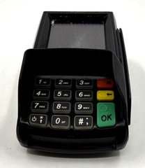 Dejavoo Z9 3.5″ VEGA3000 LCD POS Credit Card Terminal No Power Cord / Tested