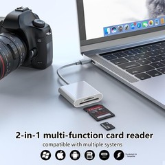 SD Card Reader for iPhone 15/16/17, Sd Card Reader USB C,Micro Sd Card Reader…