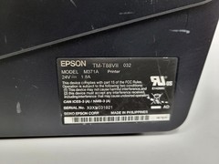 Epson TM-T88VII Thermal Receipt Printer M371A, Serial with Power Adapter