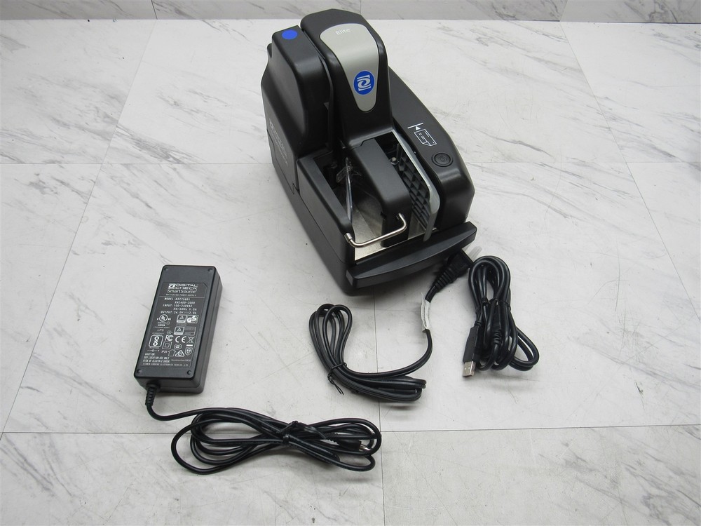 Digital Check SmartSource SSP1-ELITE155 Pro Elite Check Scanner with Adapter