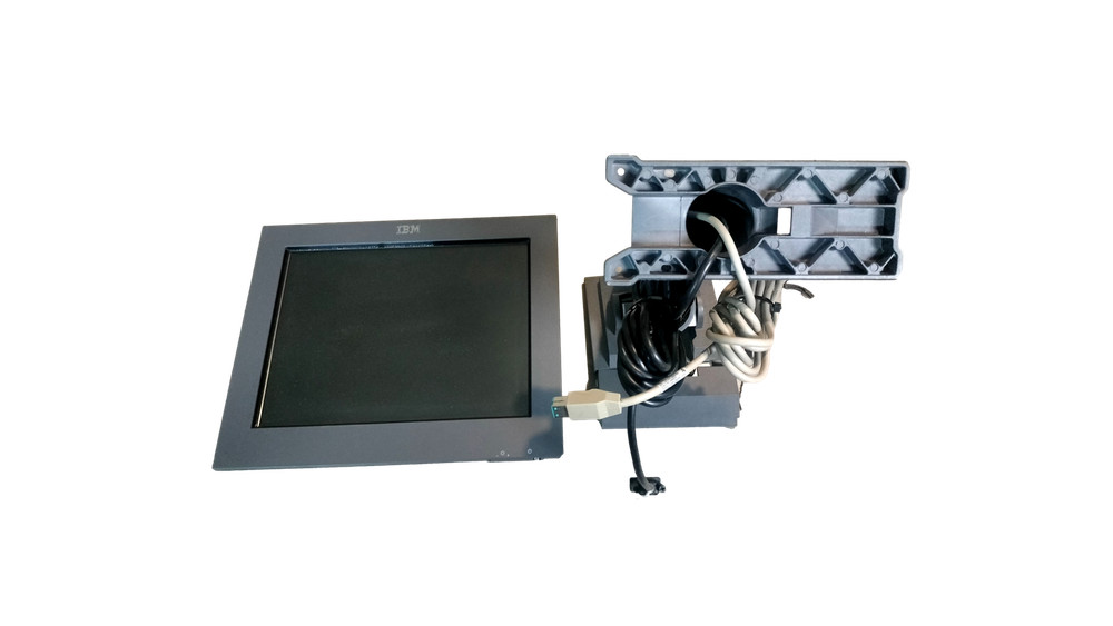 IBM POS 4820 15″ Infrared Touchscreen Monitor Display With Mount