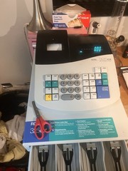 Royal 325CX Electric Cash Register Dual Displays, Tax Computation, Locking Draw…