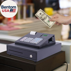Commercial Electronic POS System Cash Register with 8LED Display and Thermal Pri