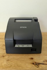 Epson TM-U220B M188B POS Receipt Printer USB Interface Red/Black Ribbon Tested