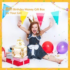 Surprise Birthday Money Box Cash Gift Pull Out Card 100 PCS Clear Bags