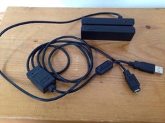 Retail Point of Sale POS USB Credit Card Reader Swiper Swipe Magnetic Stripe