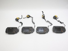 Set of 4 Motorola Symbol WT41N0 Wearable Terminals with RS419 Ring Scanners