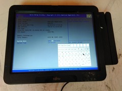 Fujitsu 7000 Touchscreen POS Core i5-2400S 2.5GHz 8GB 0HD w/ PSU & Card Reader