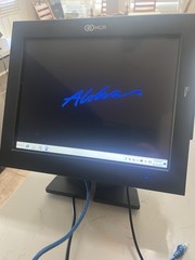 NCR Touchscreen Monitor Model 7754 POS Terminal – Magnetic Credit Card Reader
