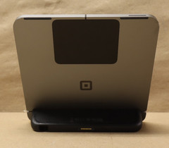 Square Register POS For Parts Repair Dual Screen Cracked AS-IS No Returns