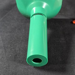 Vintage Set MMF Industries Plastic Coin Funnels Green Red Blue Orange USA Made
