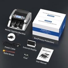 Money Counter Machine with Value Count UV/MG/IR/MT/DD Counterfeit Bill Detection