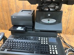 NCR Real POS 7616 w/ Monitor Keyboard Printer Scanner Card Reader Cash Drawer #3