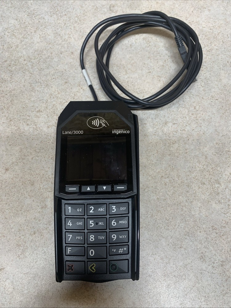 Ingenico Lane/3000 Credit Card Terminal POS Payment Reader