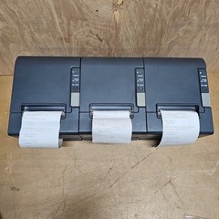 EPSON TM-T88IV PRINTER MODEL M129H Lot Of 3 TESTED 2 Power Supply Included