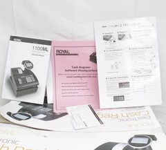 Royal 1100ML Alpha Electronic Cash Register 10 Line LCD Alphanumeric Printer