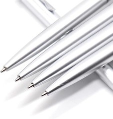 Silver Money Checker Pen Marker Fake Bill Detector Pens for W/UV LED Light Ea…