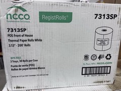 30 Rolls NCCO 7313SP 3-1/8″ x 200′ Thermal POS Receipt Printer Roll Paper
