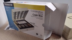 MMF Steelmaster Combination Lock Cash Box, Original Box Instructions, Steel