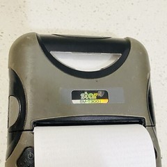 Star Micronics SM-T300I (WSP-i350) Portable Bluetooth Receipt Printer & Adapter