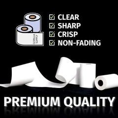 Thermal Paper Receipt Rolls POS/Cash Register, 2.25″ x 50ft, GT214-50 50 Rolls