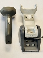 Datalogic Gryphon GBT4100-WH Barcode Scanner Wireless Bluetooth & Base Cradle