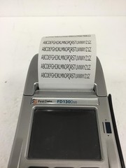 3x FIRST DATA FD130DUO Credit Card Terminal w/Printer, AC Adapter, FREE SHIPPING