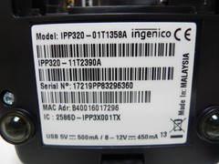 Datacard Ingenico iPP320 PIN Pad w/ Cable | Open Box