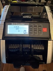 Aneken Money Counter Machine with Value Count, Dollar, Euro UV/MG/IR/DD/DBL/H…